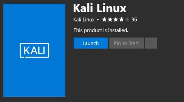 تشغيل Kali Linux