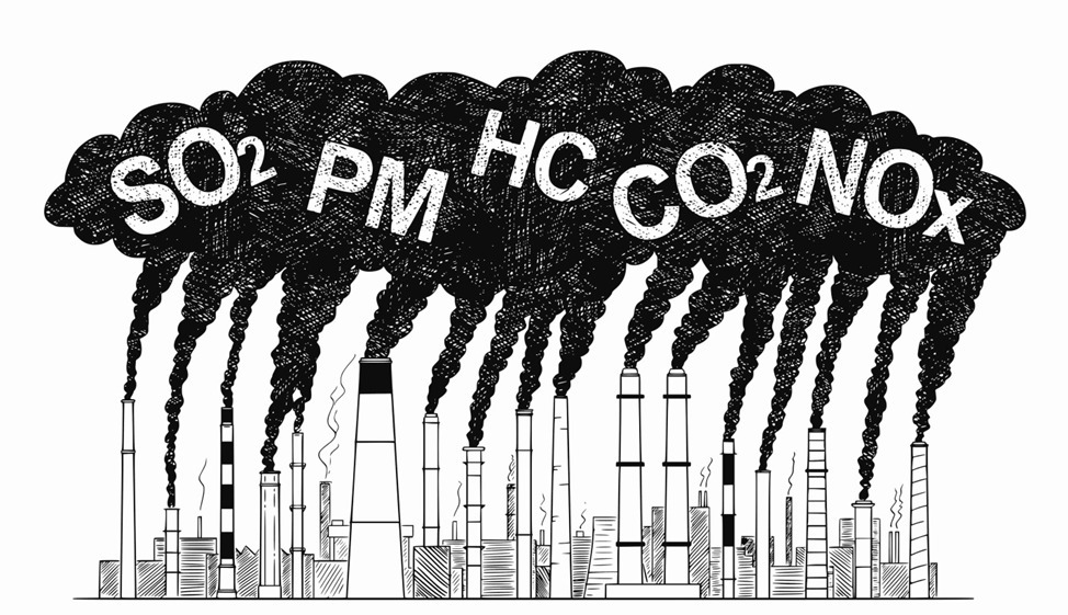 أنواع الانبعاثات الكربونية 