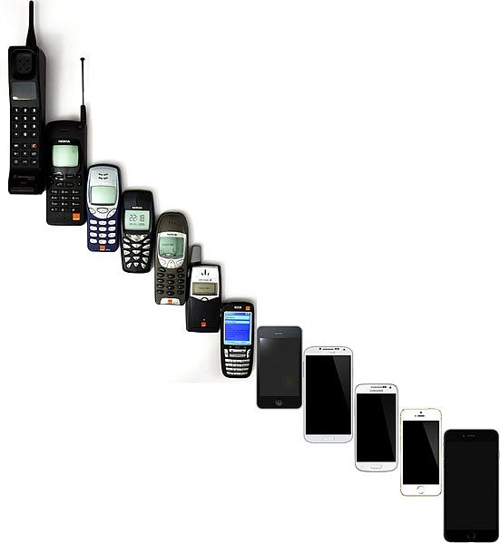تطور الهاتف على مر العقود